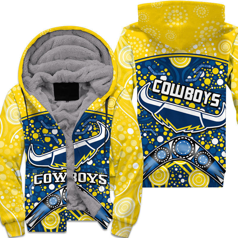 cowboys-rugby-sherpa-hoodie-boomerang-indigenous-dots