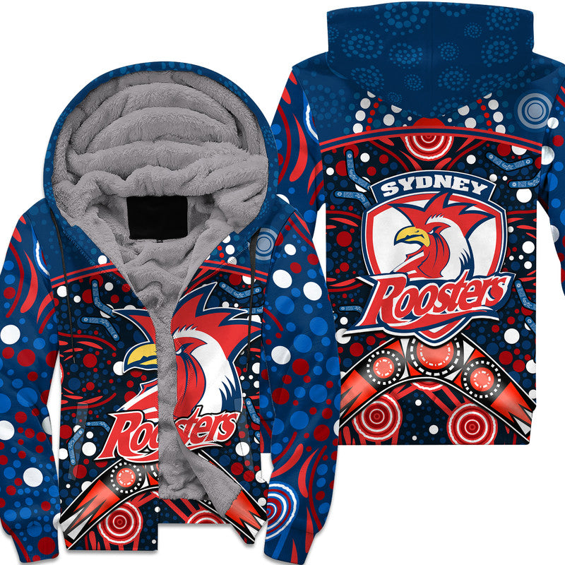 roosters-rugby-sherpa-hoodie-boomerang-indigenous-dots
