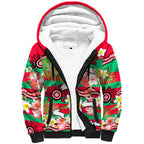 custom-personalised-rabbitohs-rugby-sherpa-hoodie-tropical-flowers-and-palm-hawaiian-style