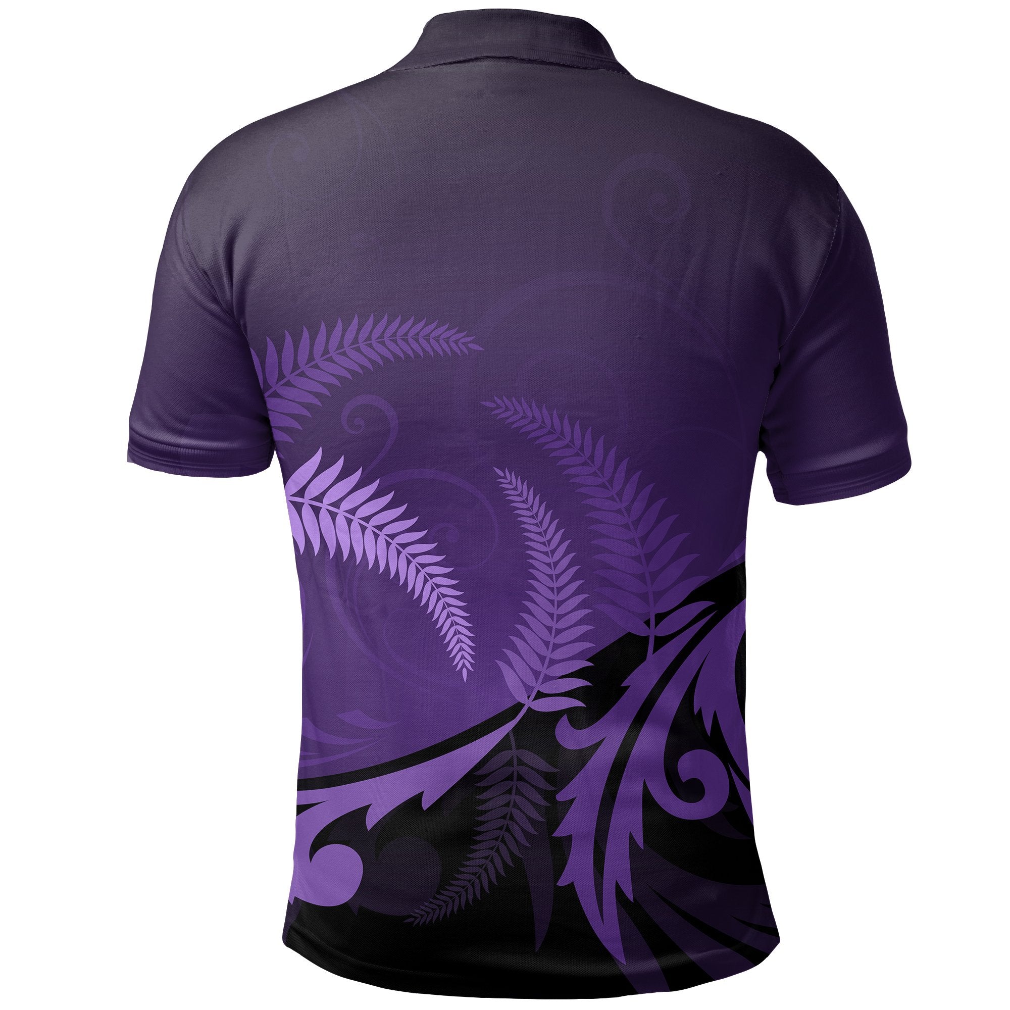new-zealand-polo-shirt-silver-fern-golf-shirts-purple