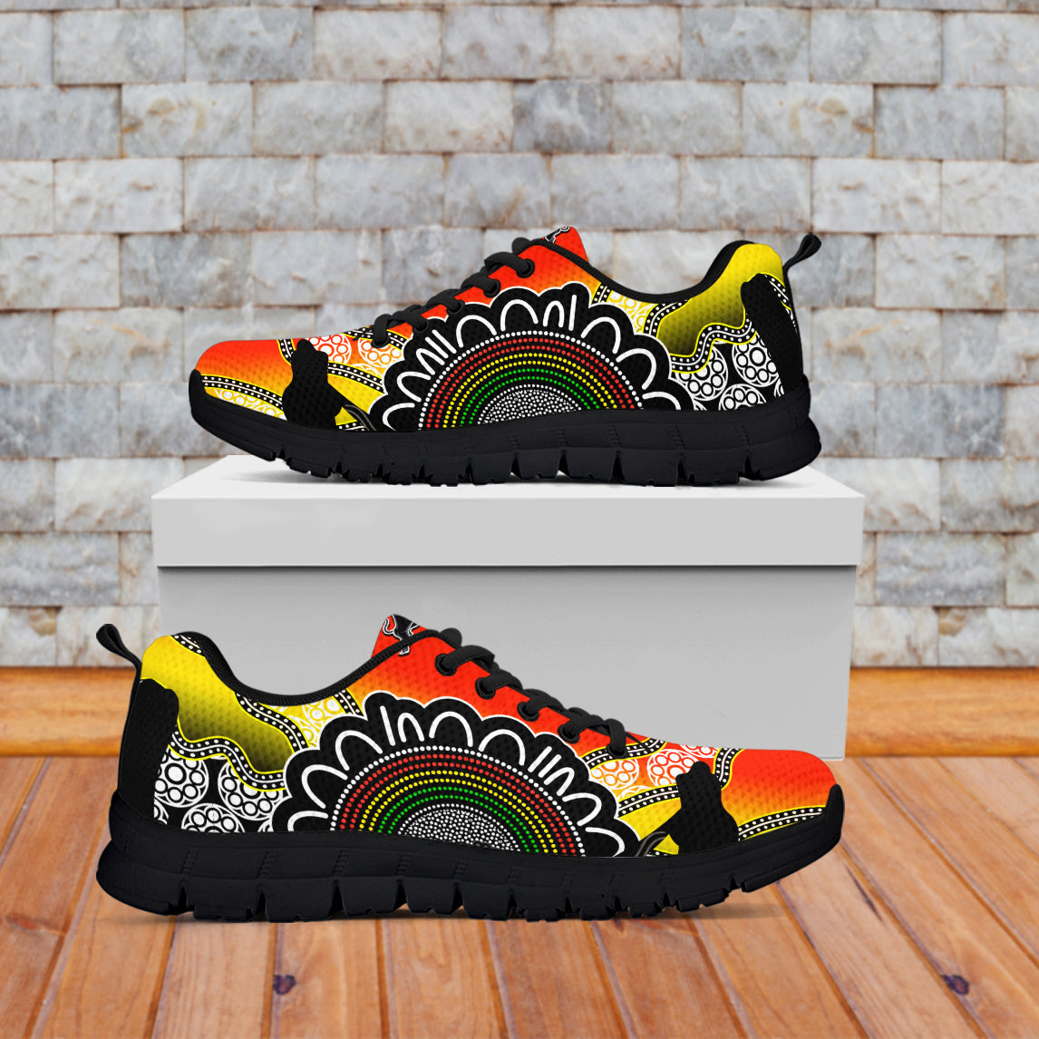 custom-personalised-panthers-sneakers-go-the-mighty-penrith-aboriginal