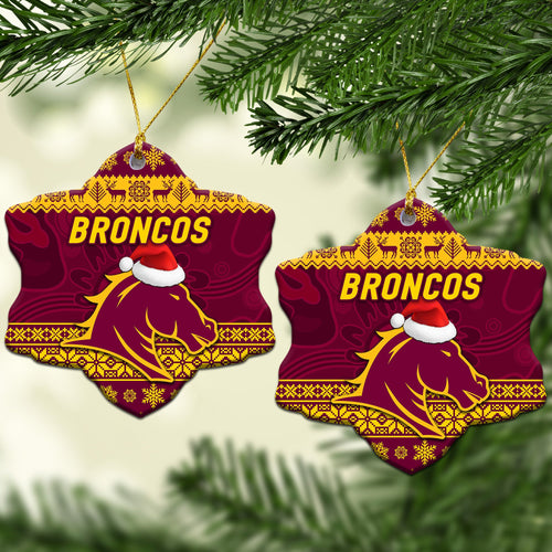 brisbane-broncos-christmas-ornament-simple-style-maroon