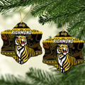 richmond-tigers-christmas-ornament-simple-style-black