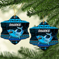 cronulla-sutherland-sharks-christmas-ornament-simple-style-black