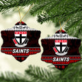 st-kilda-saints-christmas-ornament-simple-style
