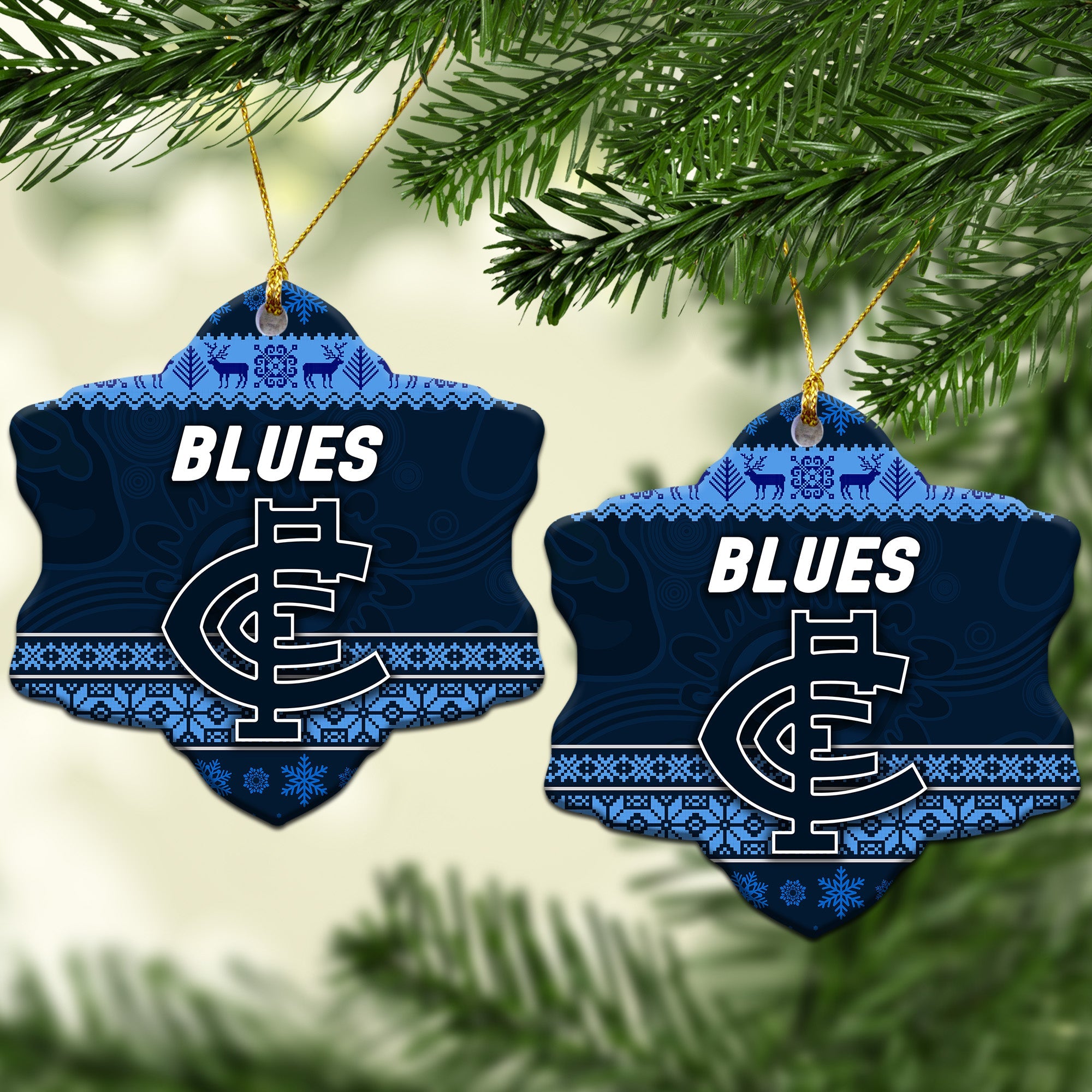 carlton-blues-christmas-ornament-simple-style