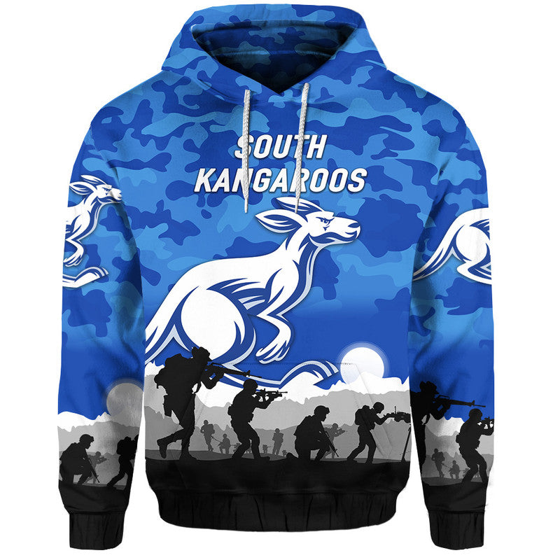 south-alice-football-club-kangaroos-anzac-zip-up-and-pullover-hoodie-simple-style