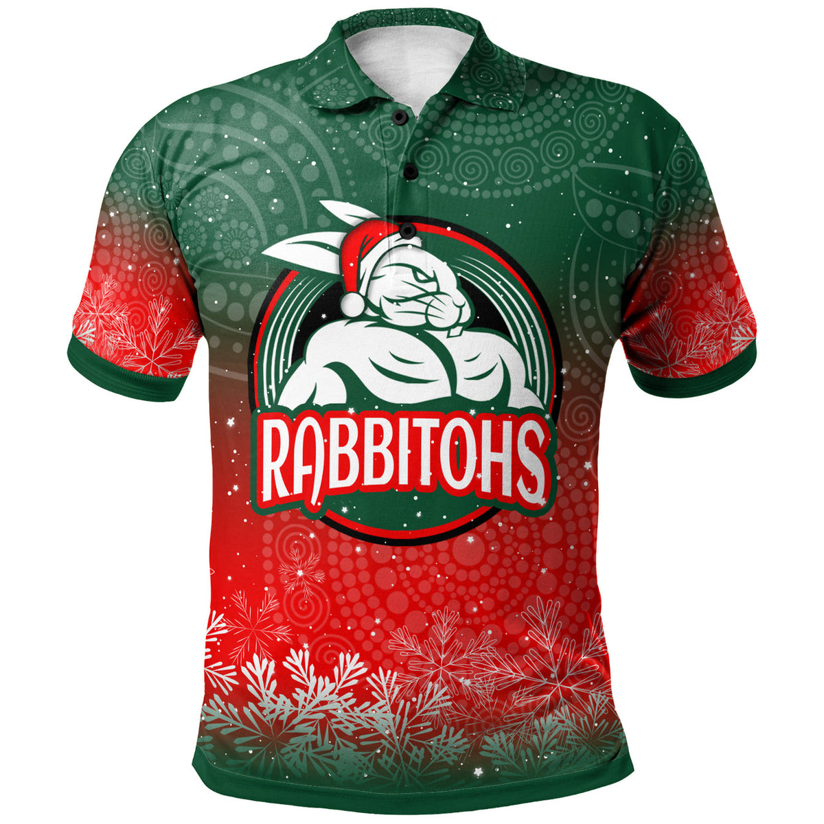 rabbitohs-christmas-rugby-polo-shirt-custom-rabbitohs-super-style-polo-shirt