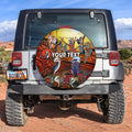 custom-personalised-australia-kookaburra-dreaming-aboriginal-arty-style-spare-tire-cover