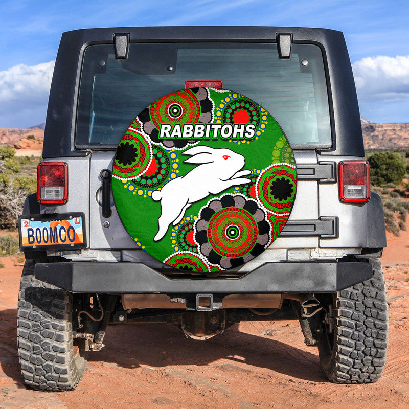 rabbitohs-rugby-aboriginal-vibe-spare-tire-cover
