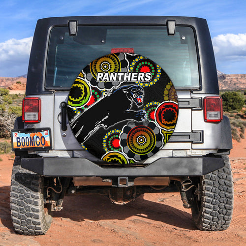 panthers-rugby-aboriginal-vibe-spare-tire-cover-black