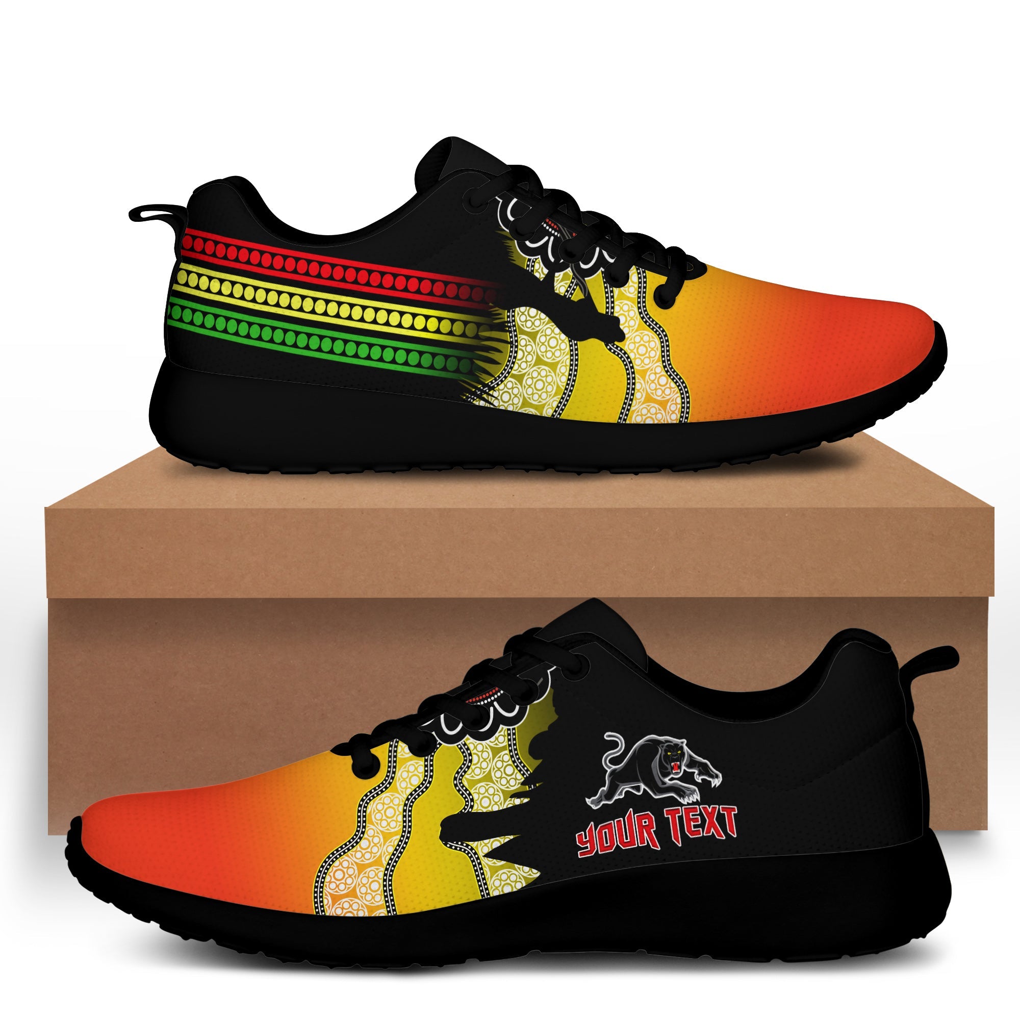 custom-personalised-panthers-sporty-sneakers-go-the-mighty-penrith-aboriginal