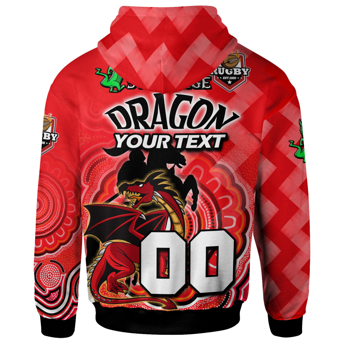 st-george-rugby-hoodie-custom-the-saints-proud-inspired-true-dragon-aboriginal-patterns-hoodie