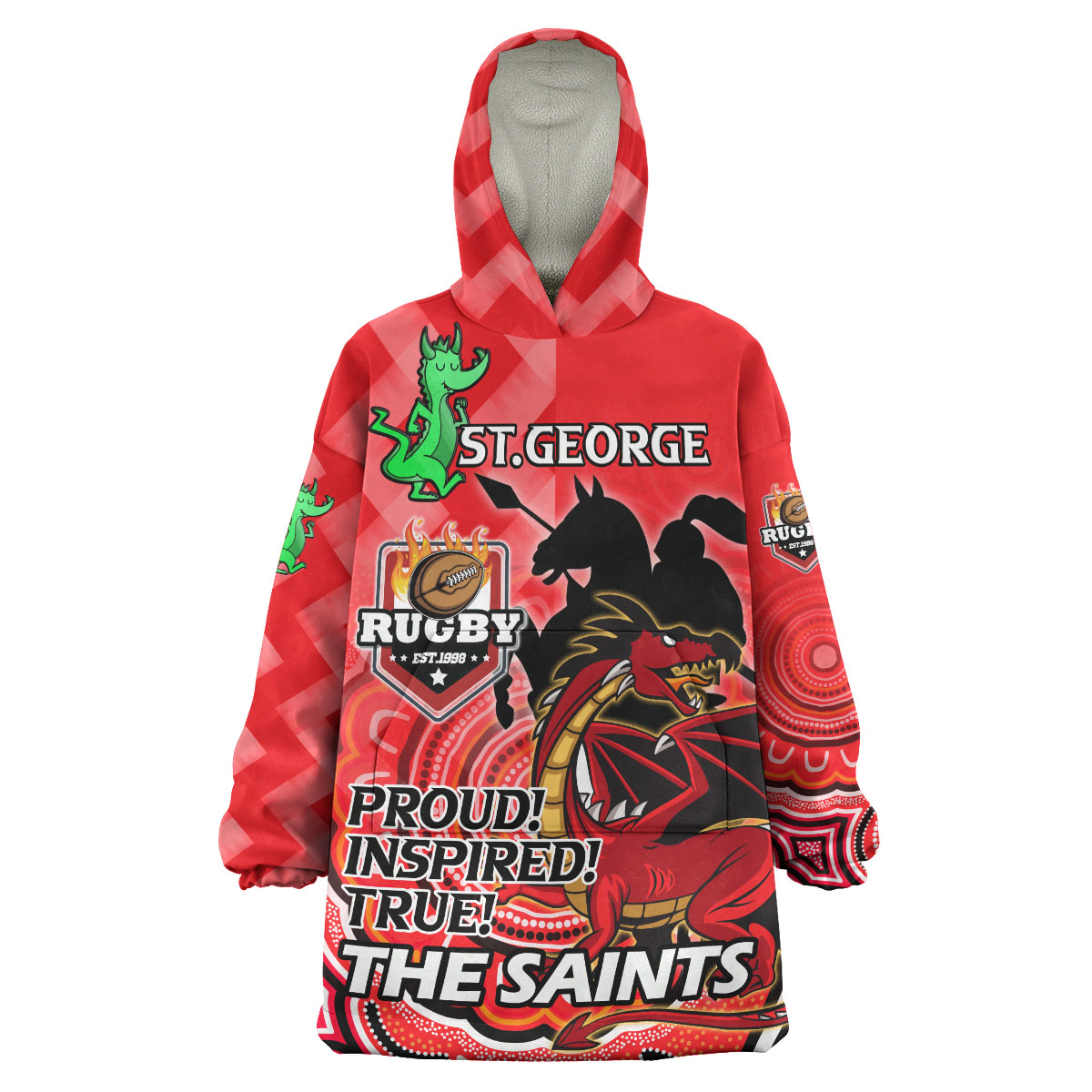 st-george-rugby-snug-hoodie-custom-the-saints-proud-inspired-true-dragon-aboriginal-patterns-oodie-blanket