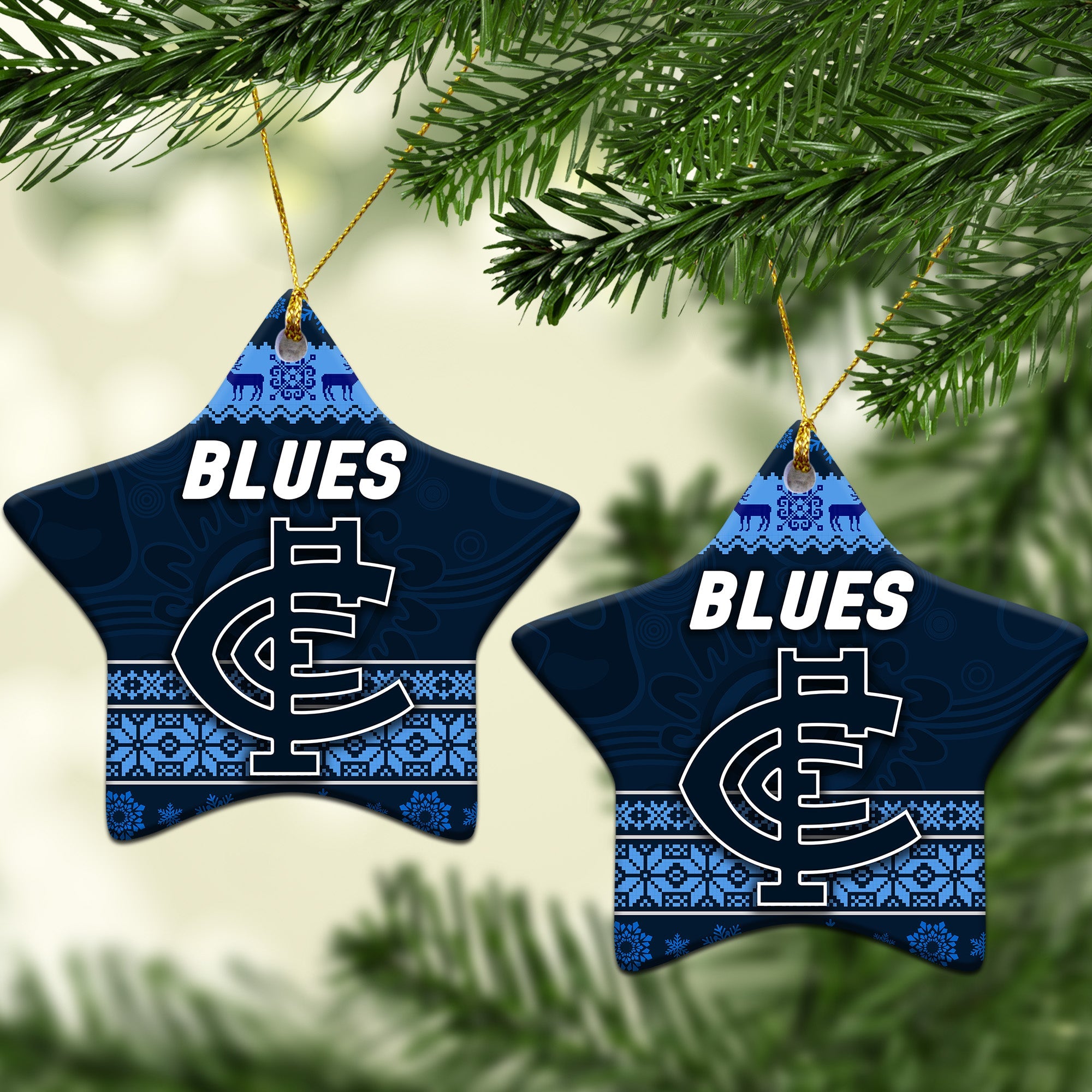 carlton-blues-christmas-ornament-simple-style