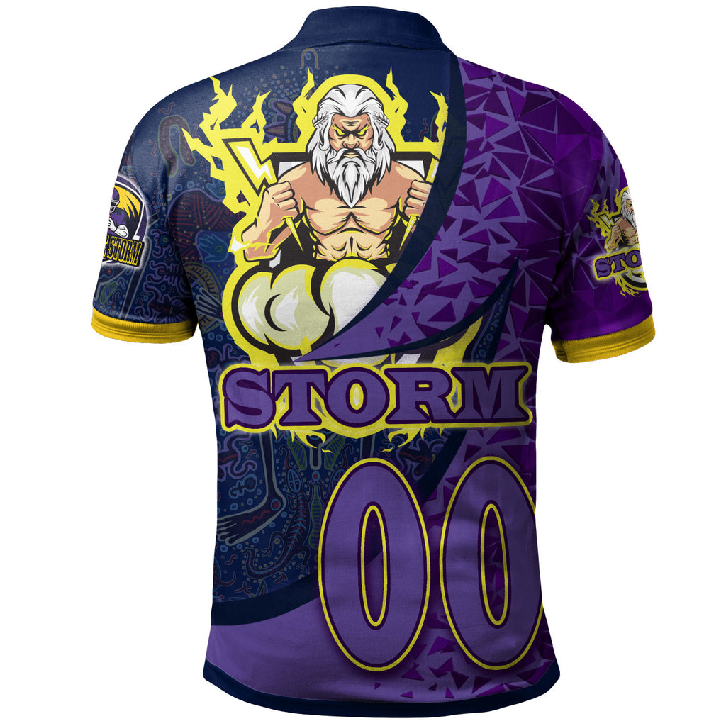 storm-rugby-polo-shirt-custom-rugby-ball-ride-the-storm-aboriginal-patterns-polo-shirt