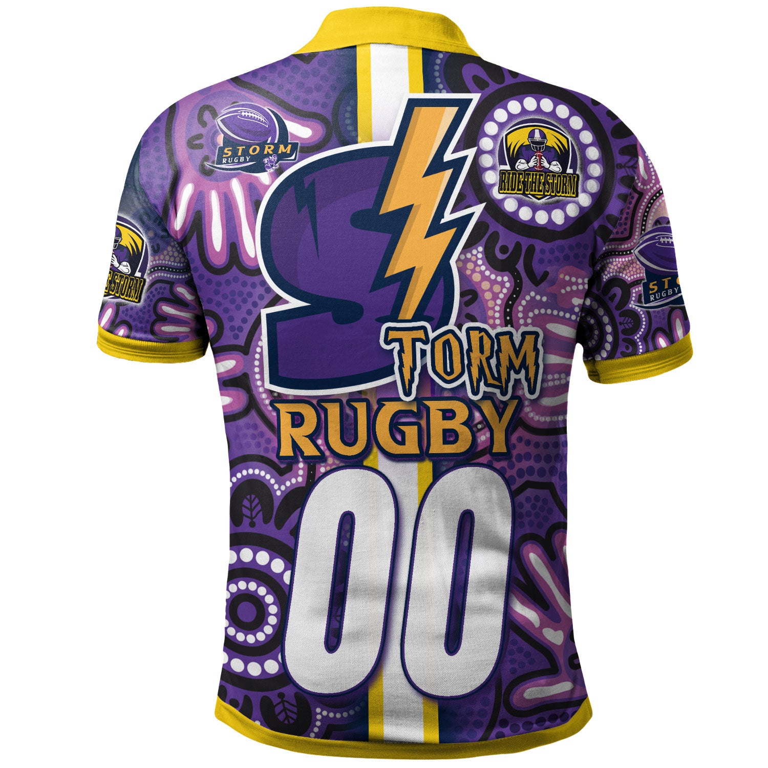 storm-rugby-polo-shirt-custom-storm-rugby-ball-aboriginal-indigenous-sport-style-polo-shirt