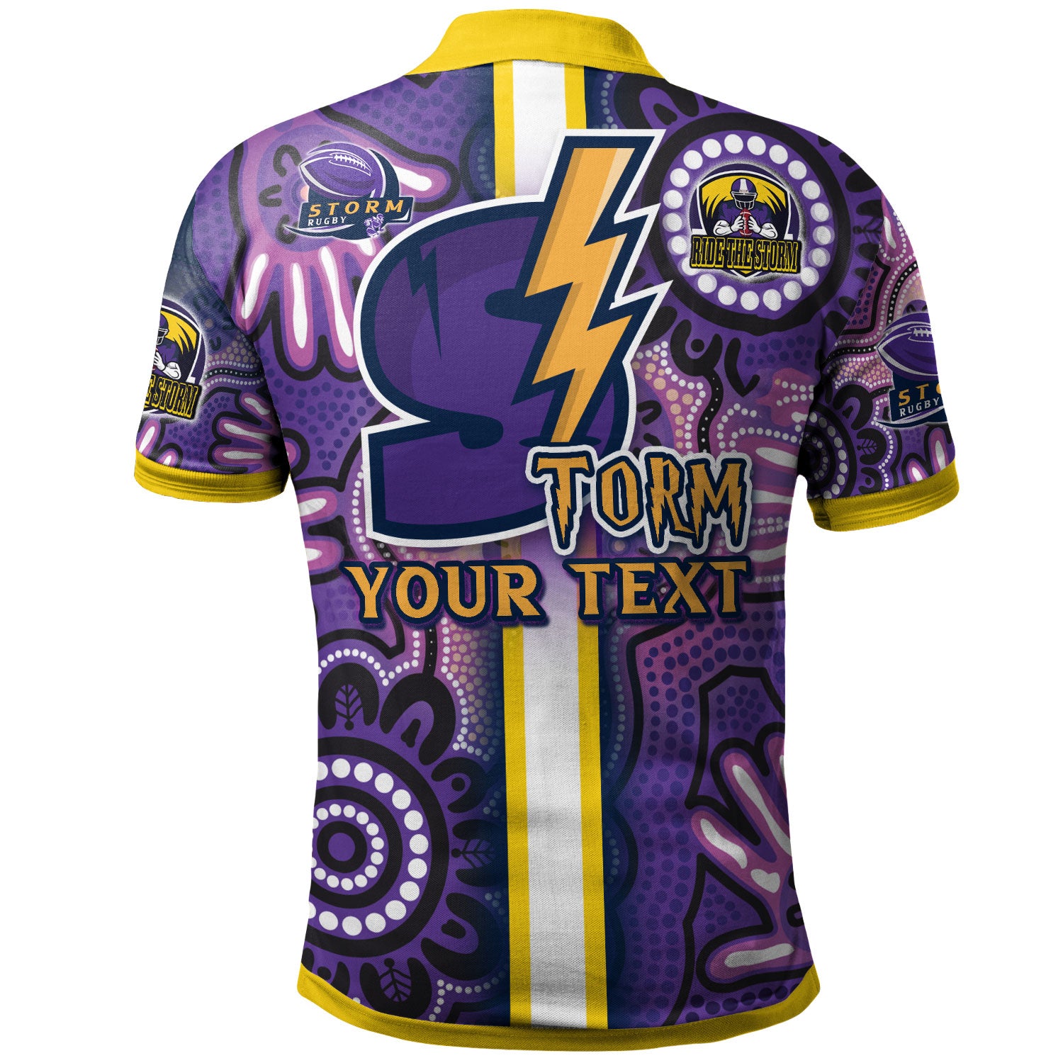 storm-rugby-polo-shirt-custom-storm-rugby-ball-aboriginal-indigenous-sport-style-polo-shirt