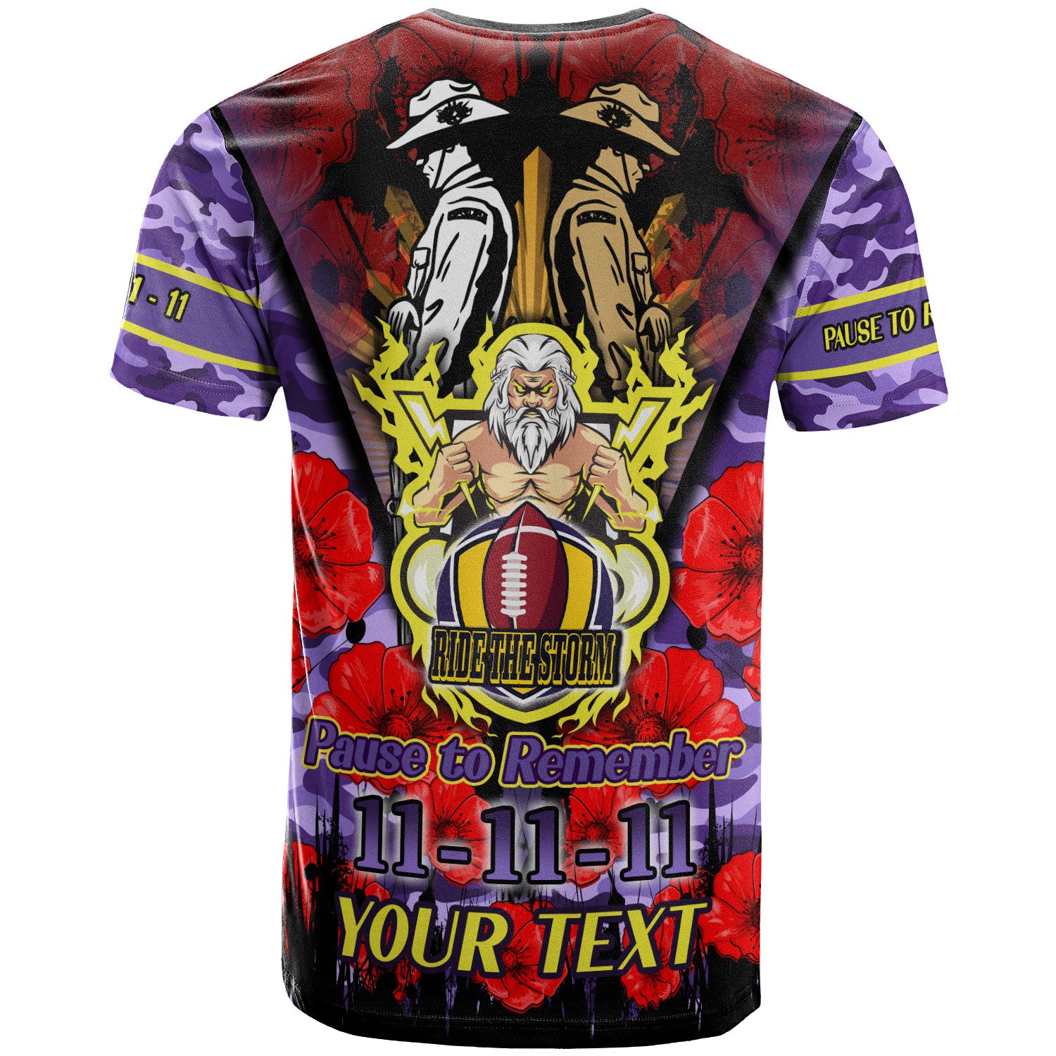 storm-rugby-t-shirt-custom-remembrance-day-pause-to-remember-t-shirt