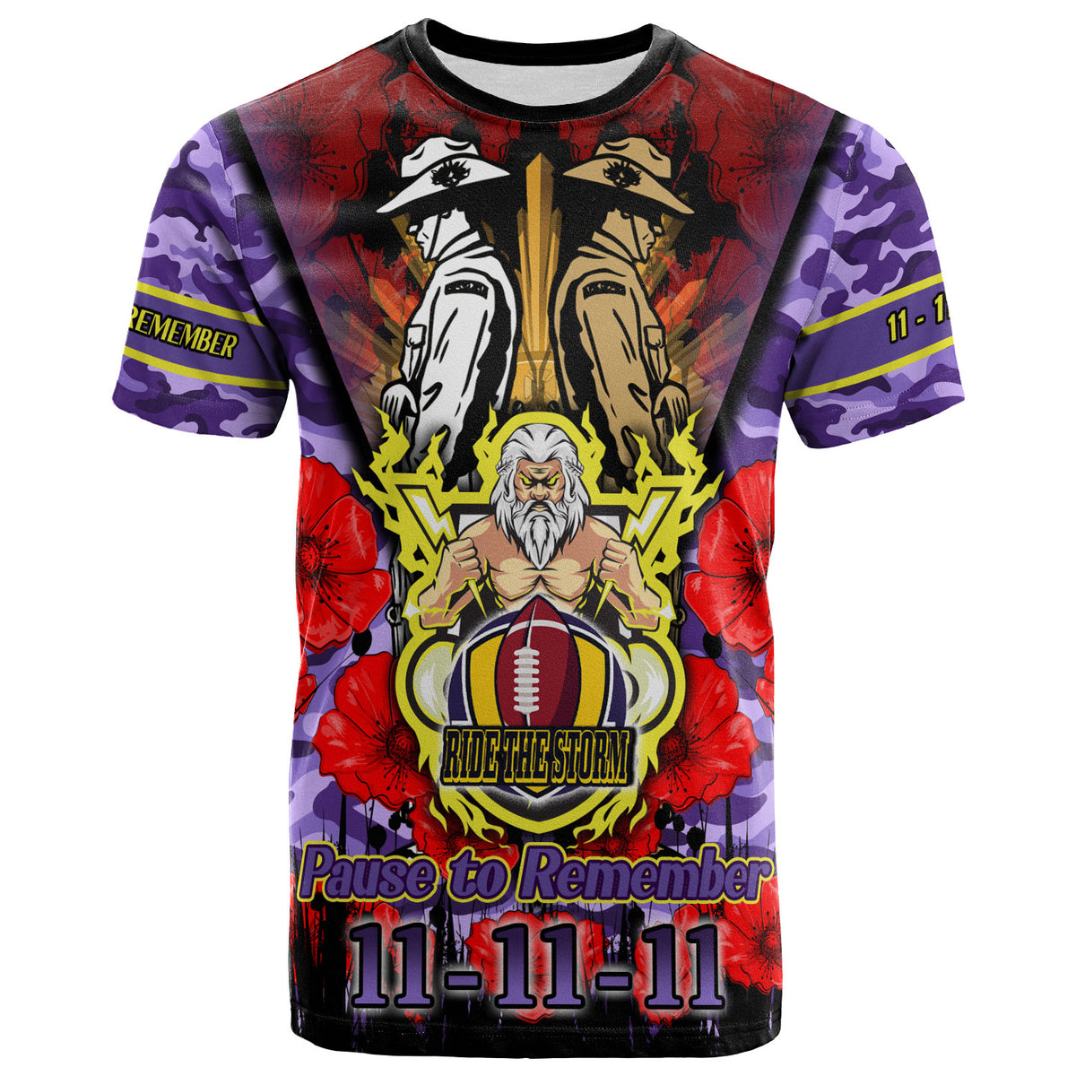 storm-rugby-t-shirt-custom-remembrance-day-pause-to-remember-t-shirt