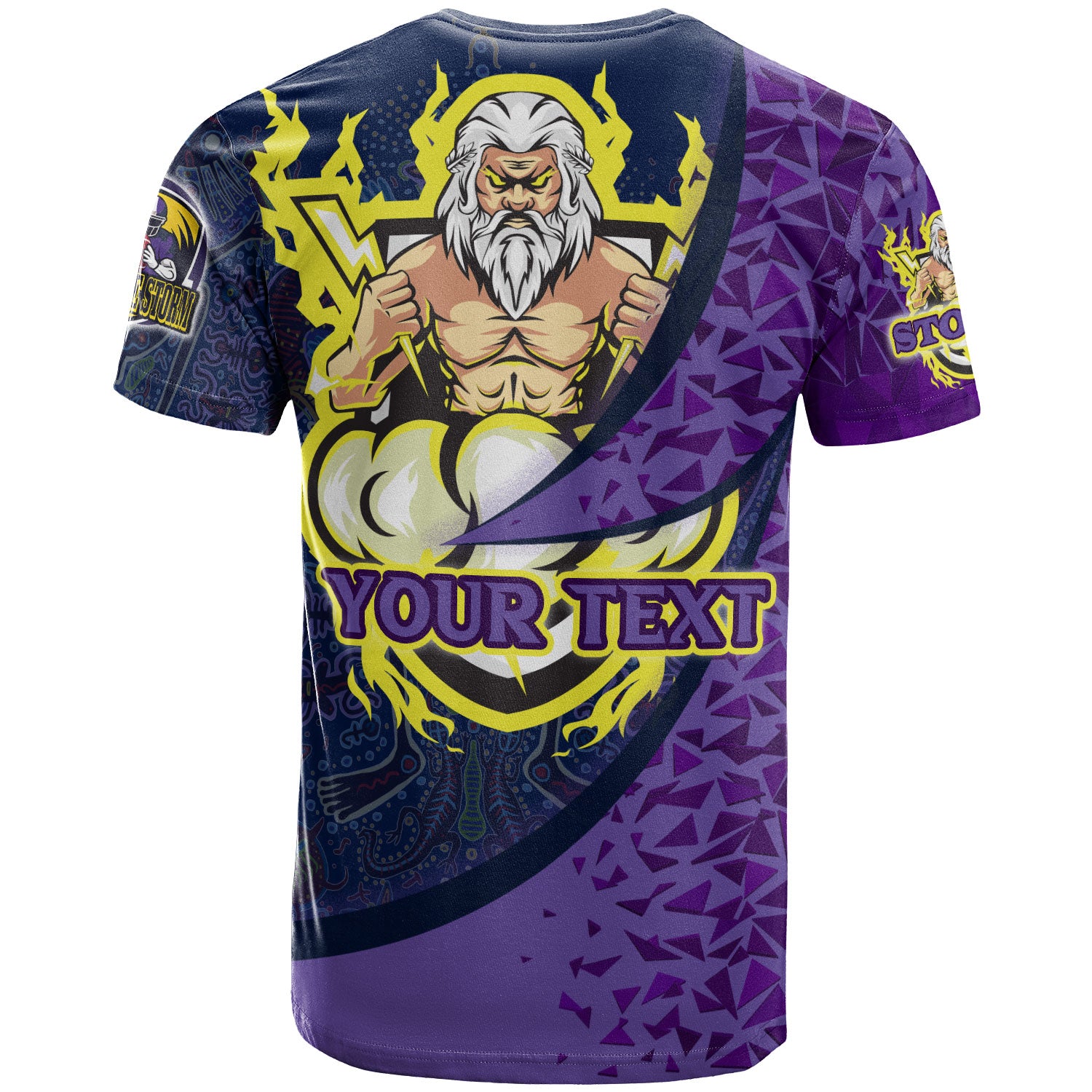 storm-rugby-t-shirt-custom-rugby-ball-ride-the-storm-aboriginal-patterns-t-shirt