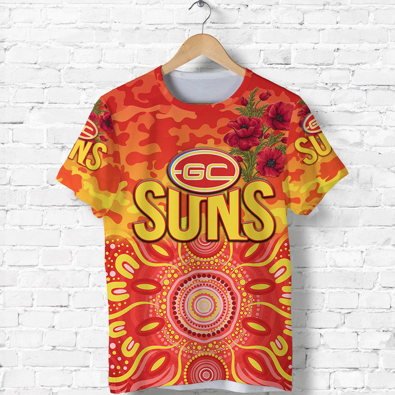 custom-personalised-gold-coast-suns-anzac-t-shirt-indigenous-vibes
