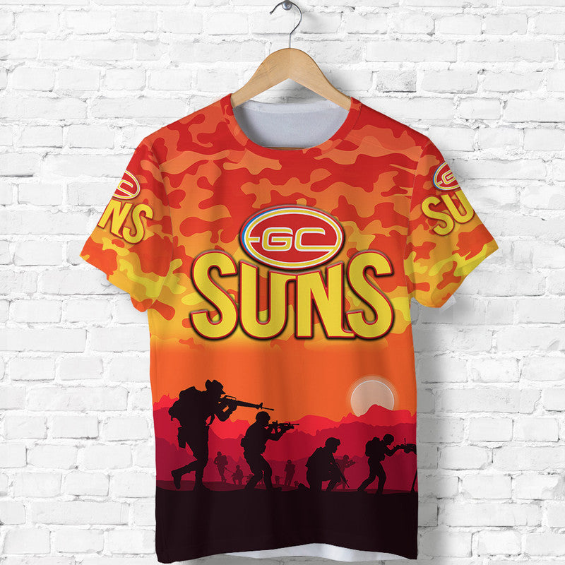 custom-personalised-gold-coast-suns-anzac-t-shirt-simple-style