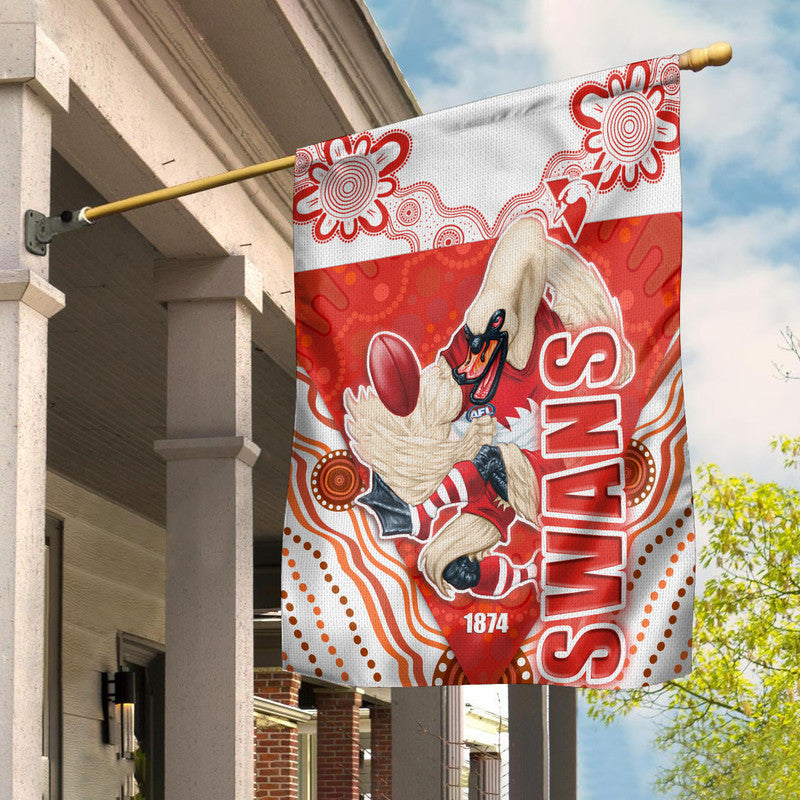 sydney-swans-aboriginal-style-garden-flag