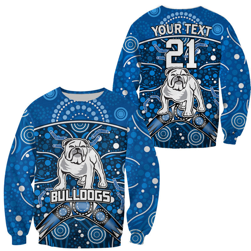 custom-personalised-bulldogs-rugby-sweater-boomerang-indigenous-dots