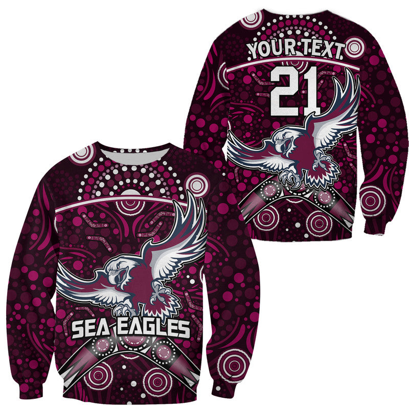 custom-personalised-sea-eagles-rugby-sweater-boomerang-indigenous-dots