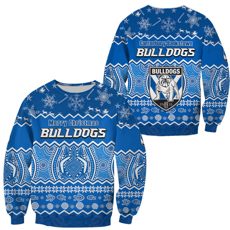 bulldogs-aboriginal-canterbury-bankstown-christmas-vibe-sweater
