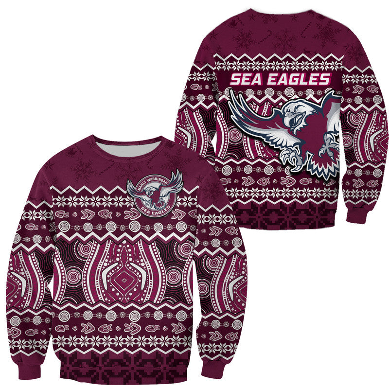 manly-warringah-maroon-sea-eagles-christmas-vibe-sweater