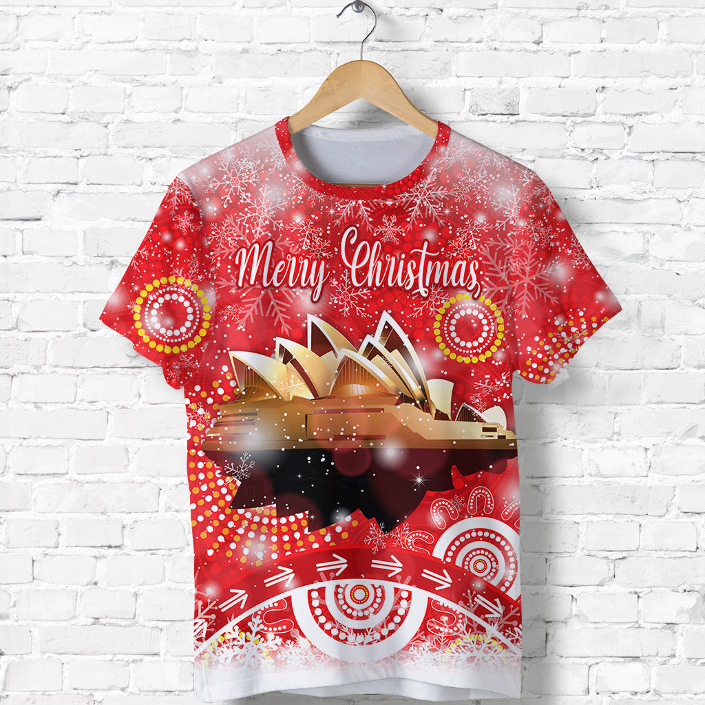 custom-personalised-australia-sydney-opera-house-christmas-t-shirt-original-style-red