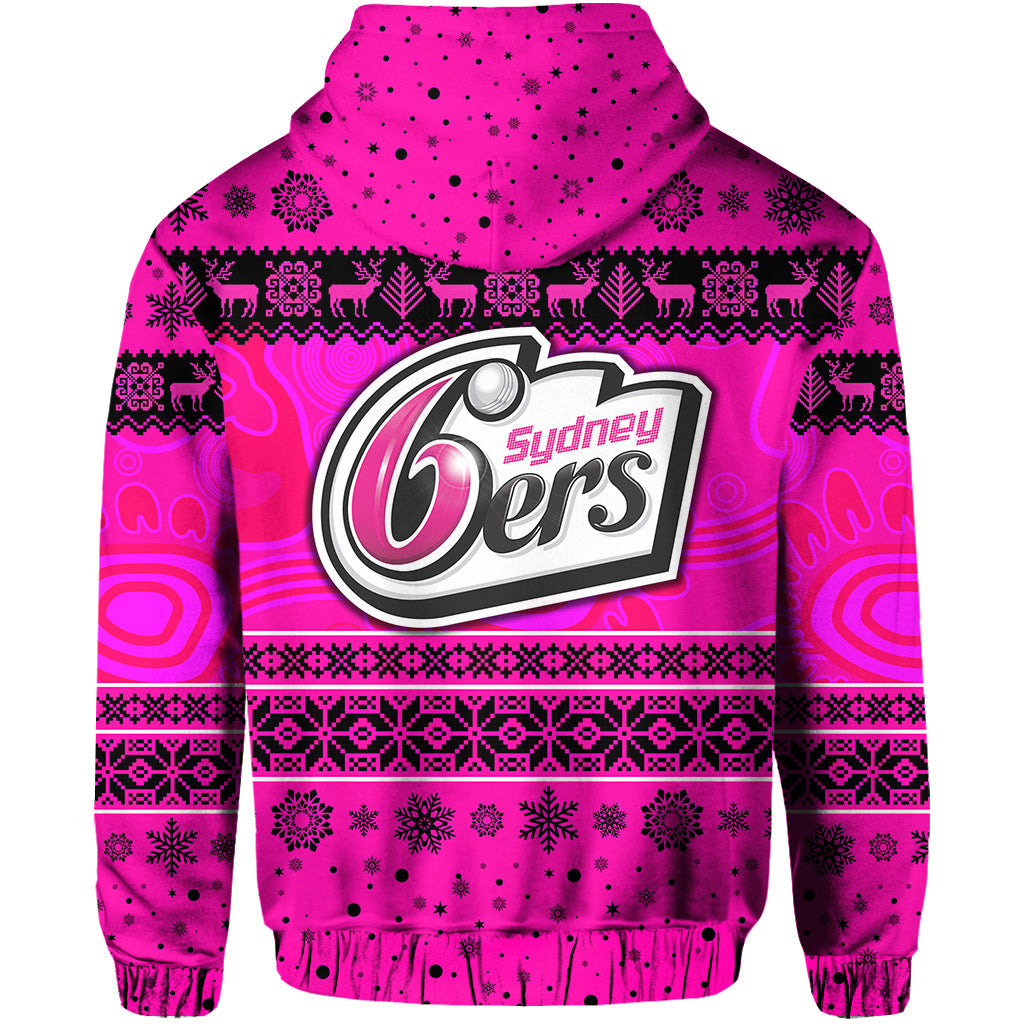 sydney-sixers-zip-hoodie-christmas-simple-style