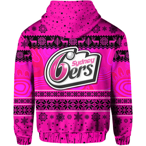 sydney-sixers-zip-hoodie-christmas-simple-style