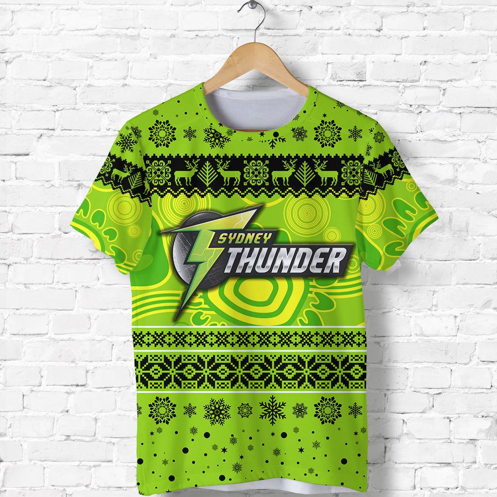 sydney-thunder-t-shirt-christmas-simple-style