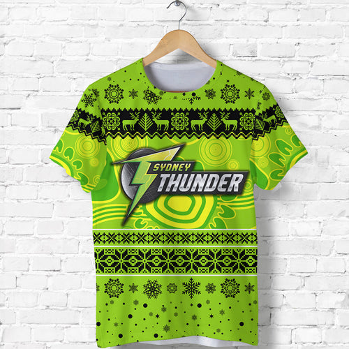 sydney-thunder-t-shirt-christmas-simple-style
