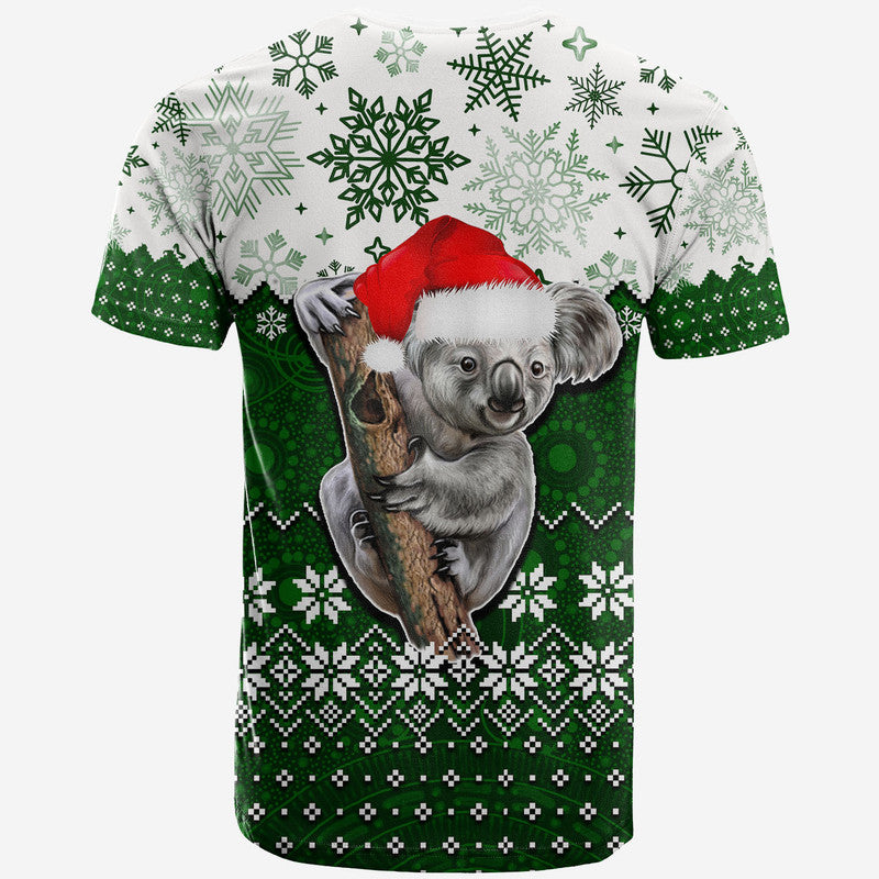 aboriginal-christmas-2022-koala-t-shirt-green-style