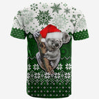 aboriginal-christmas-2022-koala-t-shirt-green-style