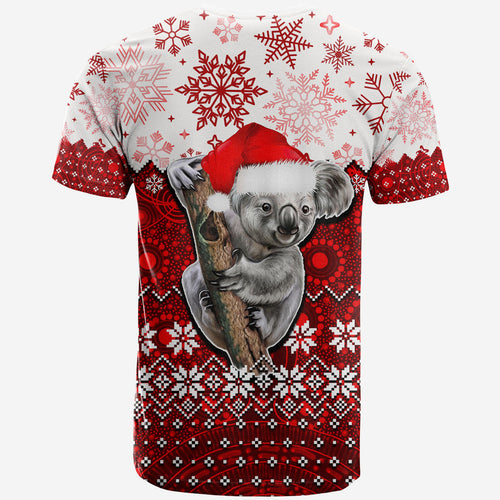 aboriginal-christmas-2022-koala-t-shirt-red-style