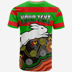 custom-personalised-rabbitohs-rugby-t-shirt-aboriginal-basic-style