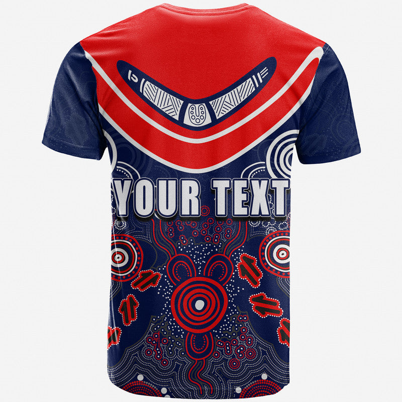 custom-personalised-sydney-roosters-boomerang-aboriginal-t-shirt