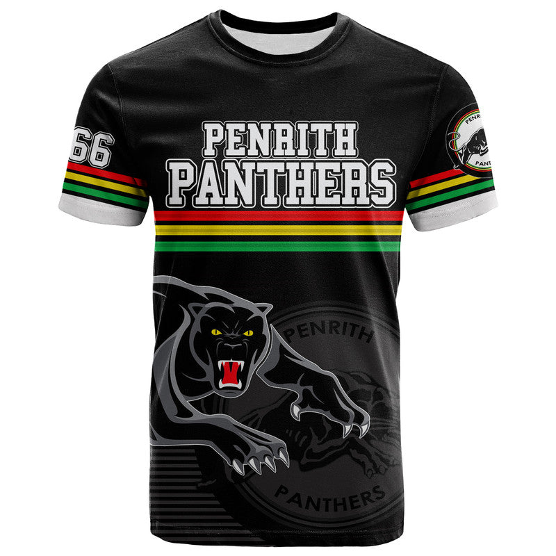 custom-personalised-penrith-panthers-retro-1966-t-shirt-black