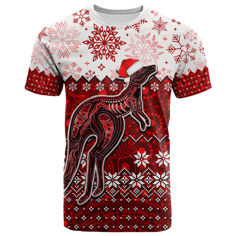 aboriginal-christmas-2022-kangaroo-t-shirt-red-style