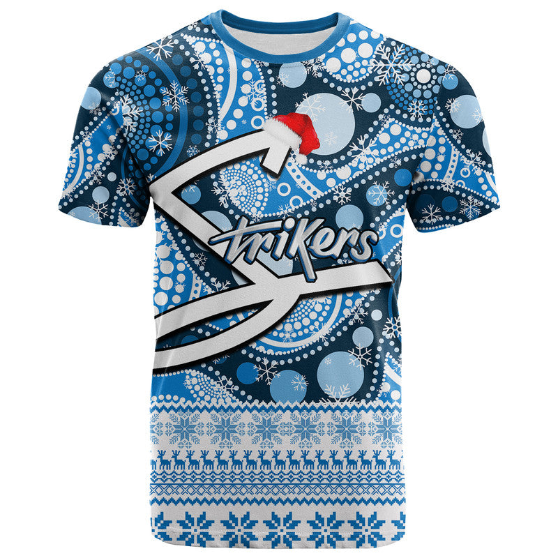 adelaide-strikers-christmas-mix-aboriginal-t-shirt