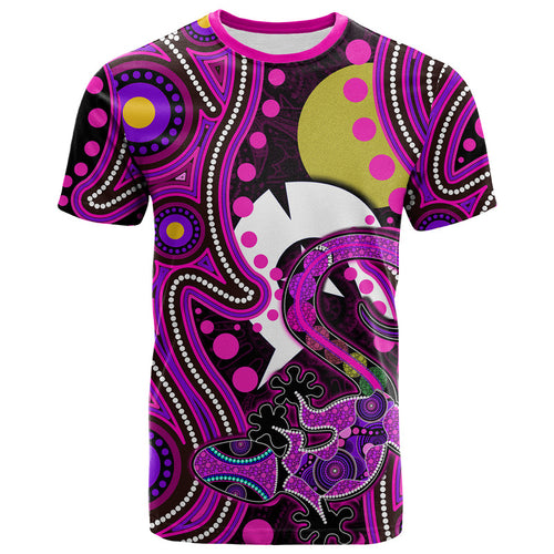 custom-personalised-naidoc-aboriginal-lizard-t-shirt-pink-style