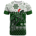 aboriginal-christmas-2022-kangaroo-t-shirt-green-style