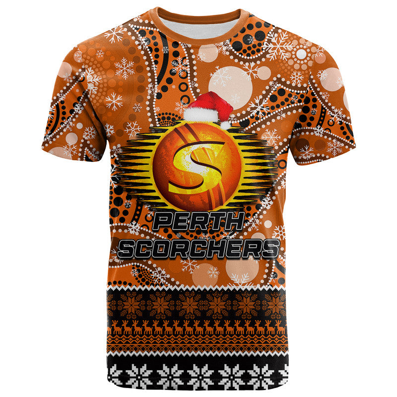perth-scorchers-christmas-mix-aboriginal-t-shirt