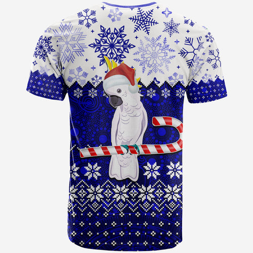 aboriginal-christmas-2022-cockatoo-t-shirt-blue-style