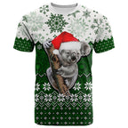 aboriginal-christmas-2022-koala-t-shirt-green-style